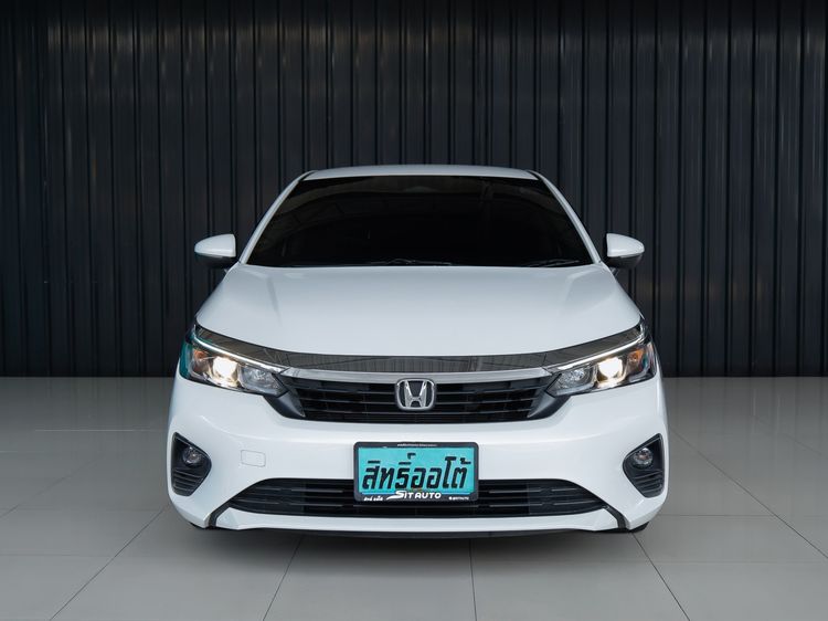 Honda City 2023 1.0 SV Sedan เบนซิน ไม่ติดแก๊ส เกียร์อัตโนมัติ ขาว รูปที่ 2