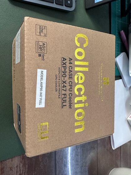 AXP90-47 Full Copper ฮีตซิงก์ Low Profile ระบายความร้อนแรงเกินตัว สำหรับสาย ITX รูปที่ 2