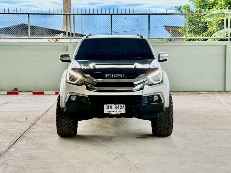 Isuzu D-MAX 2015 3.0 V-Cross Max Z Prestige 4WD Pickup ดีเซล ไม่ติดแก๊ส เกียร์อัตโนมัติ ขาว รูปที่ 2