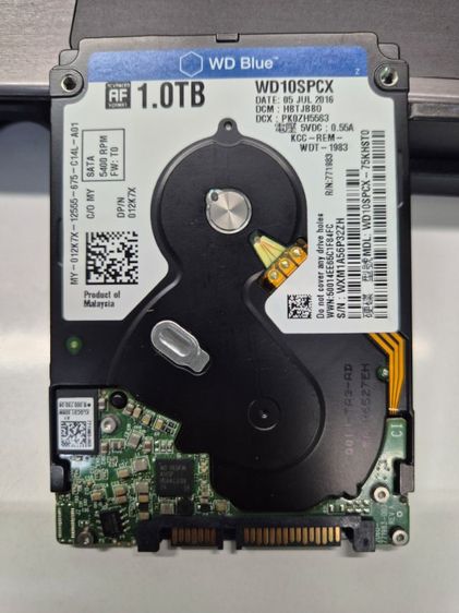 ที่เก็บข้อมูลและเมมโมรี่การ์ด harddisk sata 1 TB