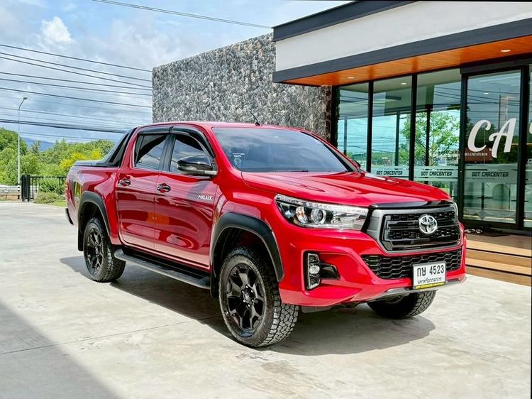 Toyota Hilux Revo 2019 2.4 Prerunner G Rocco Pickup ดีเซล ไม่ติดแก๊ส เกียร์อัตโนมัติ แดง