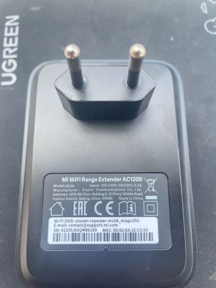 ขาย Mi Wi-Fi Range Extender AC1200 ตัวขยายสัญญาณ Wi-Fi สภาพดี พร้อมใช้งาน รูปที่ 4