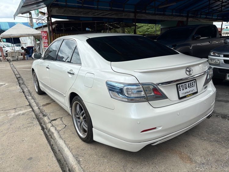 Toyota Camry 2010 2.4 Hybrid Sedan ไฮบริด ไม่ติดแก๊ส เกียร์อัตโนมัติ ขาว รูปที่ 3