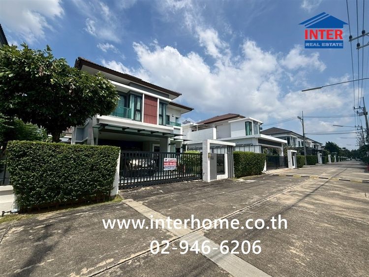 บ้านเดี่ยว 2 ชั้น 68 ตร.ว. หมู่บ้าน เอ็นซี ออนกรีน ฌาร์ม คลาสสิก ใกล้สนามกอล์ฟธัญญะ ซอยลำลูกกา71 ถนนลำลูกกา ถนนลำลูกกา71 ลำลูกกา ปทุมธานี รูปที่ 2