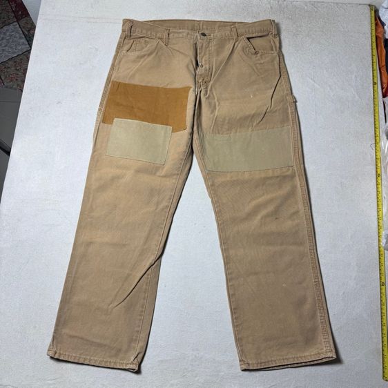 กางเกง Dickies งานปะ ผ้าแห้ง Size 38
