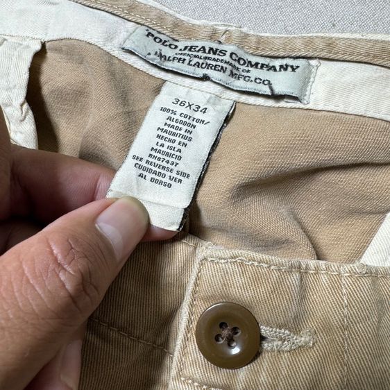 กางเกง​ Polo Jean by RL Ralph Lauren ผ้าสวย Size ​36  รูปที่ 7
