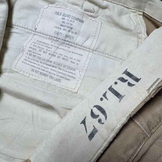 กางเกง​ Polo Jean by RL Ralph Lauren ผ้าสวย Size ​36  รูปที่ 6