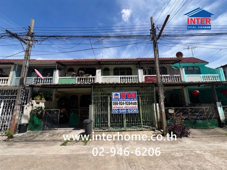 ทาวน์เฮ้าส์ 2 ชั้น 17 ตร.ว. หมู่บ้านพระปิ่น 2 ใกล้บุญถาวรพุทธมณฑล ซอยบรมราชชนนี70 ถนนบรมราชชนนี ถนนศาลาธรรมสพน์ เขตทวีวัฒนา กรุงเทพมหานคร