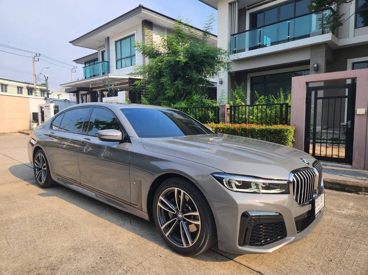 BMW Series 7 2021 730Ld Sedan ดีเซล ไม่ติดแก๊ส เกียร์อัตโนมัติ เทา