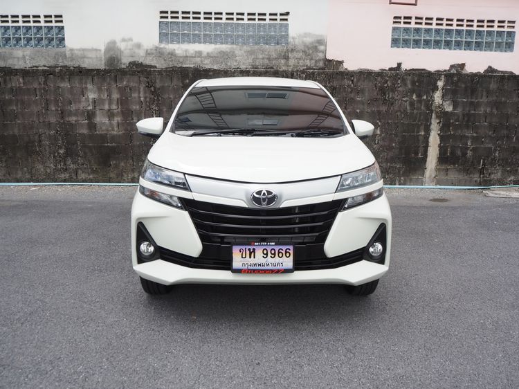 Toyota Avanza 2020 1.5 G Utility-car เบนซิน ไม่ติดแก๊ส เกียร์อัตโนมัติ ขาว รูปที่ 3