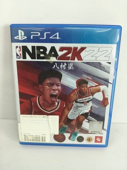 แผ่นเกม PS4 NBA 2K22 เกมบาสเกตบอล NBA ภาพสวย เล่นโหมดออฟไลน์ได้ มือสอง