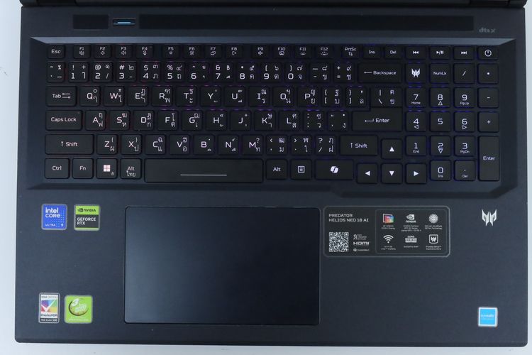 ACER PREDATOR HELIOS NEO 18 AI Core Ultra 9 275HX RTX5070Ti RAM32.1TB รูปที่ 3