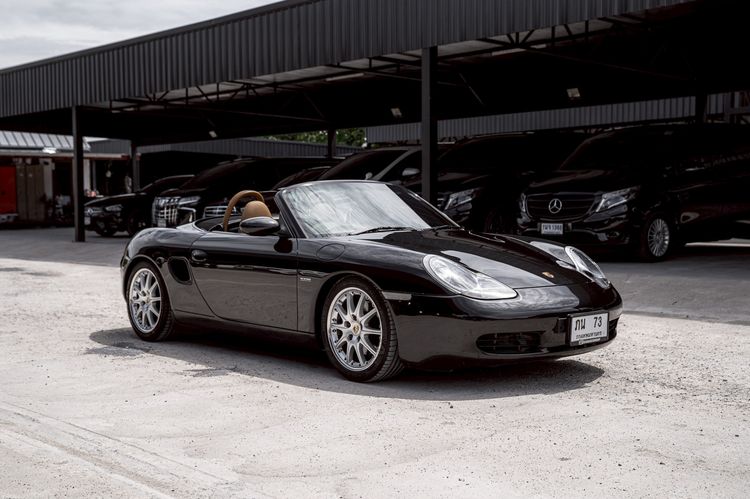 Porsche Boxster 2002 2.7 Sedan เบนซิน เกียร์อัตโนมัติ ดำ รูปที่ 2