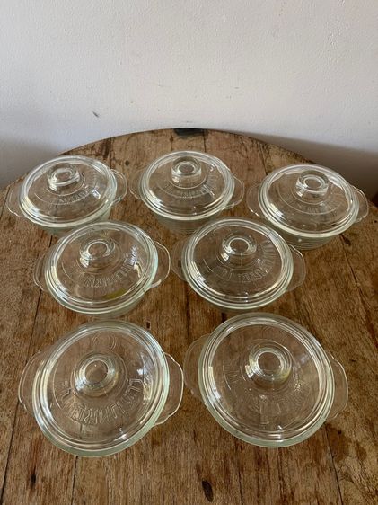 โถแก้วพร้อมฝาปิด(ของแถมมสบู่นกแก้ว)