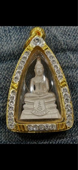 หลวงพ่อโสธรรุ่นกรมตำรวจ 80 ปีเนื้อเงินพ่นทรายพร้อมกรอบทองอิตาลี
