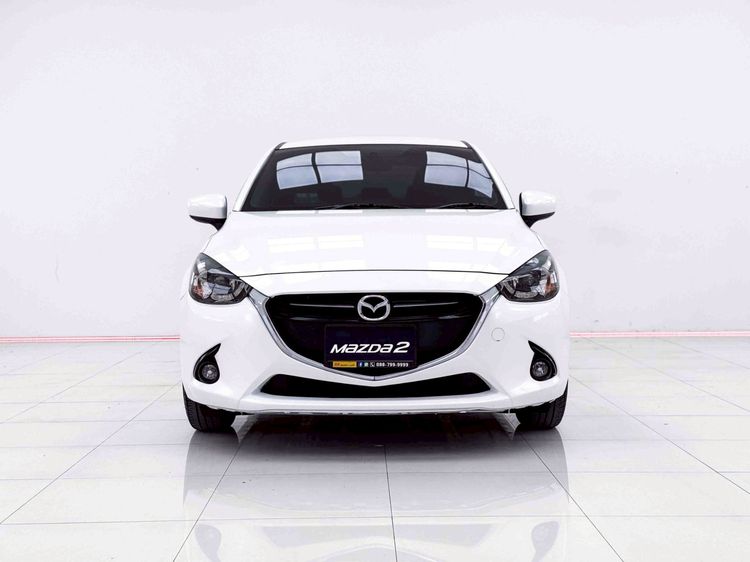 Mazda Mazda 2 2016 1.5 XD High Plus Sedan ดีเซล ไม่ติดแก๊ส เกียร์อัตโนมัติ ขาว รูปที่ 3