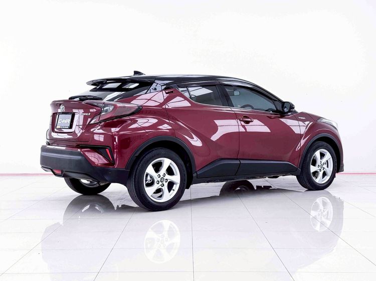 Toyota C-HR 2018 1.8 HV Mid Utility-car ไฮบริด ไม่ติดแก๊ส เกียร์อัตโนมัติ แดง รูปที่ 4