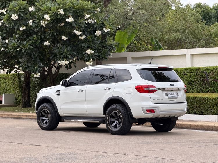 Ford Everest 2015 3.2 Titanium+ 4WD Utility-car ดีเซล ไม่ติดแก๊ส เกียร์อัตโนมัติ ขาว รูปที่ 3