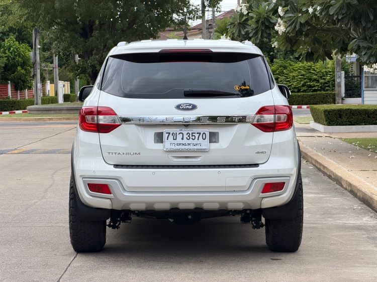 Ford Everest 2015 3.2 Titanium+ 4WD Utility-car ดีเซล ไม่ติดแก๊ส เกียร์อัตโนมัติ ขาว รูปที่ 4