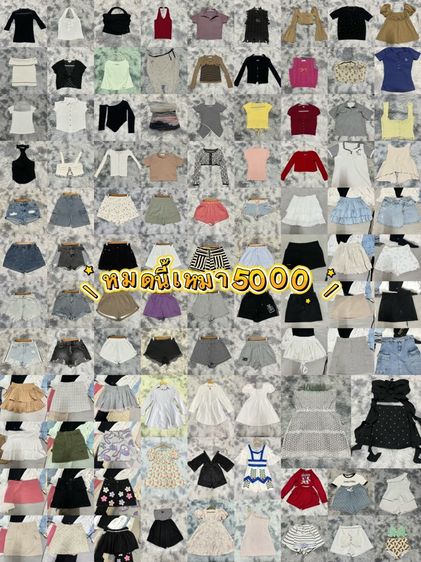 ไม่มีแขน อื่นๆ ขายเหมาเสื้อผ้า