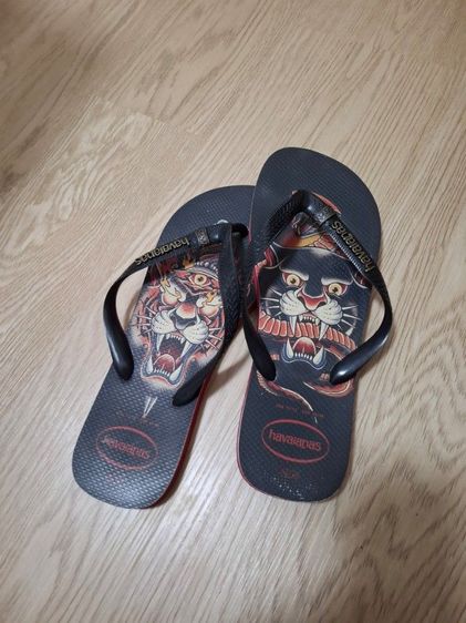 รองเท้าแตะ havaianas.  สภาพดีเบอร์ USA11.  12. EUR 45.  46.       43. 44สนใจสอบถามใด้คับ รูปที่ 6
