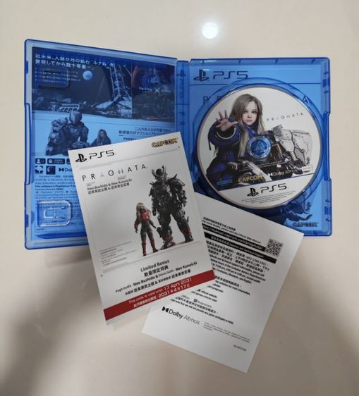 แผ่นเกม Pragmata (PS5) พร้อมโค๊ตยังไม่ได้ใช้  แบ่งปันกันเล่นถูกที่สุดครับ รูปที่ 5