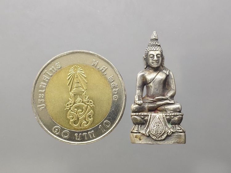 กริ่งพระไพรีพินาศ ญสส รุ่นถวายราชสักการะ เนื้อเงิน วัดบวรนิเวศวิหาร ปี 2534 พร้อมตลับเดิม รูปที่ 7