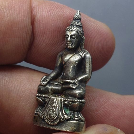 กริ่งพระไพรีพินาศ ญสส รุ่นถวายราชสักการะ เนื้อเงิน วัดบวรนิเวศวิหาร ปี 2534 พร้อมตลับเดิม รูปที่ 5