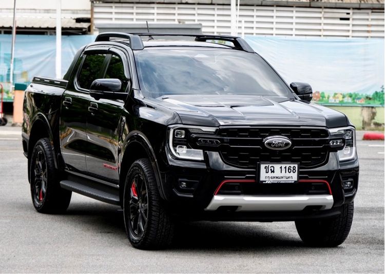 รถ Ford Ranger 2.0 Bi-Turbo Hi-Rider Storntrak สี ดำ