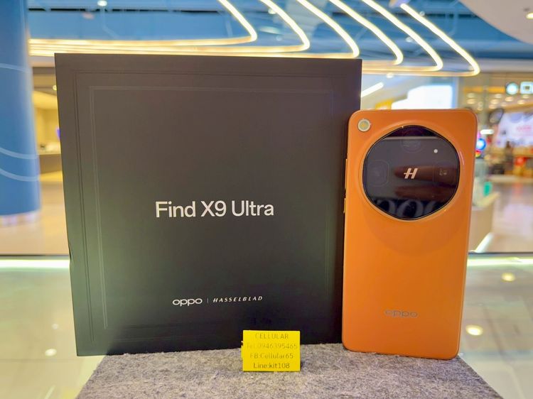 อื่นๆ 512 GB OPPO Find X9 Ultra 512GB เพิ่งใช้ไม่กี่วัน ประกันศูนย์ไทยเกือบปี ครบกล่อง