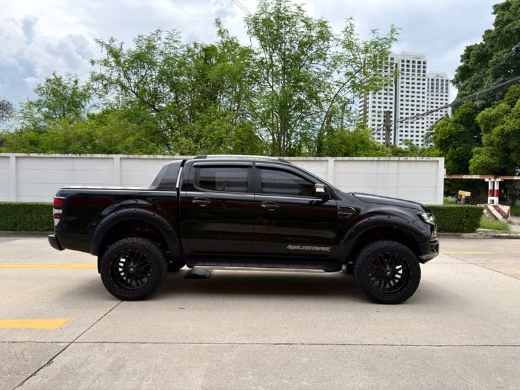 Ford Ranger 2019 2.0 Bi-Turbo Hi-Rider Wildtrak Pickup ดีเซล ไม่ติดแก๊ส เกียร์อัตโนมัติ ดำ รูปที่ 4