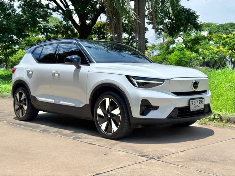 Volvo XC40 2024 Recharge Pure Electric Utility-car ไฟฟ้า เกียร์อัตโนมัติ ขาว รูปที่ 2