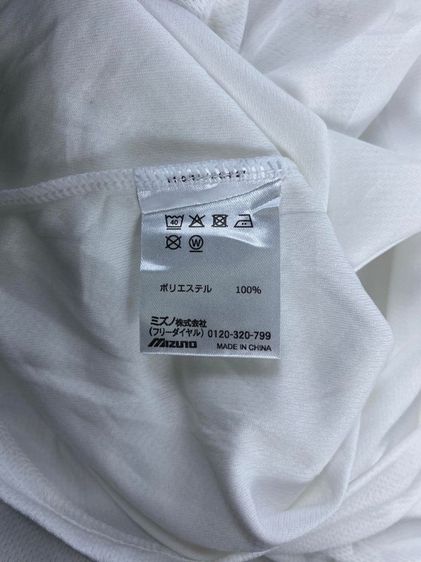 เสื้อกีฬา MIZUNO size L ขนาด วัดจริงอก 21 ยาว 27 นิ้ว สภาพดี ดีเทลสวย เนื้อผ้าดีมากนิ่มใส่สบาย หายากน่าสะสมครับ รูปที่ 4