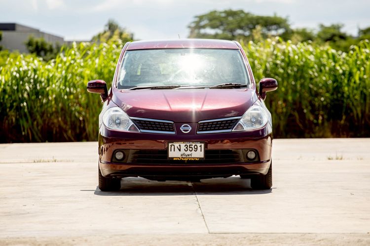 Nissan Tiida 2006 1.6 G Latio Sedan เบนซิน เกียร์อัตโนมัติ แดง รูปที่ 2