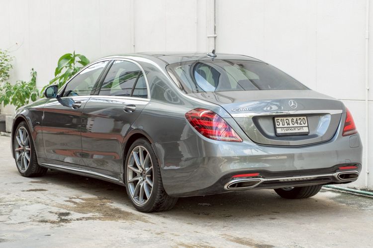 Mercedes-Benz S-Class 2019 S560 Sedan ปลั๊กอินไฮบริด (PHEV) ไม่ติดแก๊ส เกียร์อัตโนมัติ เทา รูปที่ 2