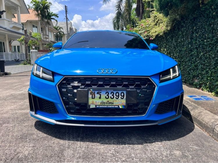 Audi Audi TT 2021 2.0 TFSI Quattro S Line 4WD Sedan เบนซิน เกียร์อัตโนมัติ ฟ้า รูปที่ 2