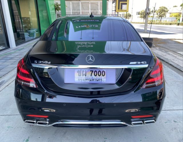 Mercedes-Benz 2019 Sedan ดีเซล ไม่ติดแก๊ส เกียร์อัตโนมัติ ดำ รูปที่ 4