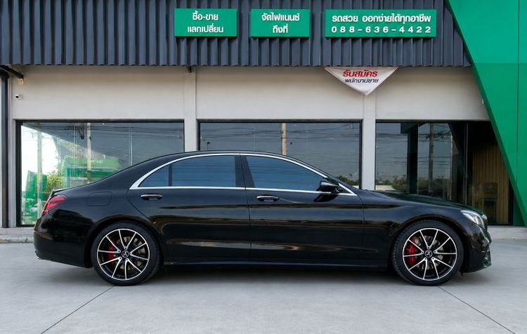 Mercedes-Benz 2019 Sedan ดีเซล ไม่ติดแก๊ส เกียร์อัตโนมัติ ดำ รูปที่ 3