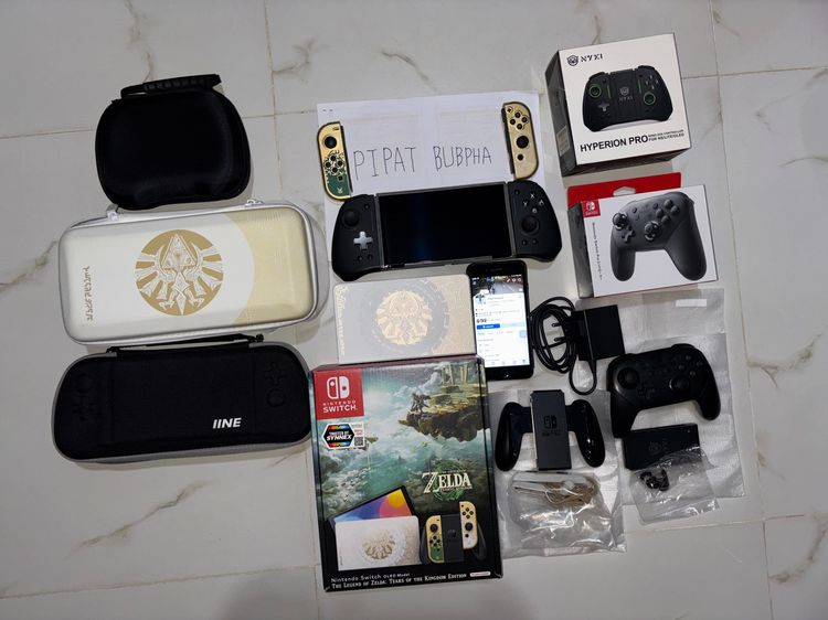Nintendo switch oled zelda