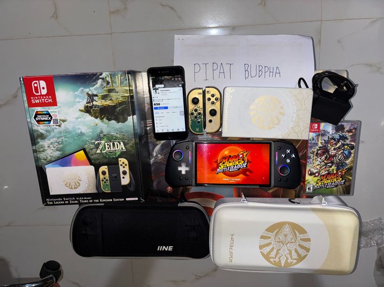 Nintendo switch oled zelda รูปที่ 2