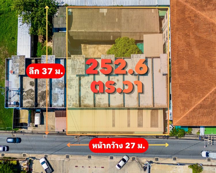 🚨ขายตึกแถวสุขสวัสดิ์ 78 พระประแดง 7 คูหาติดกัน เจ้าของขายเอง หน้ากว้างกว่า 27 ม.🚨 รูปที่ 3