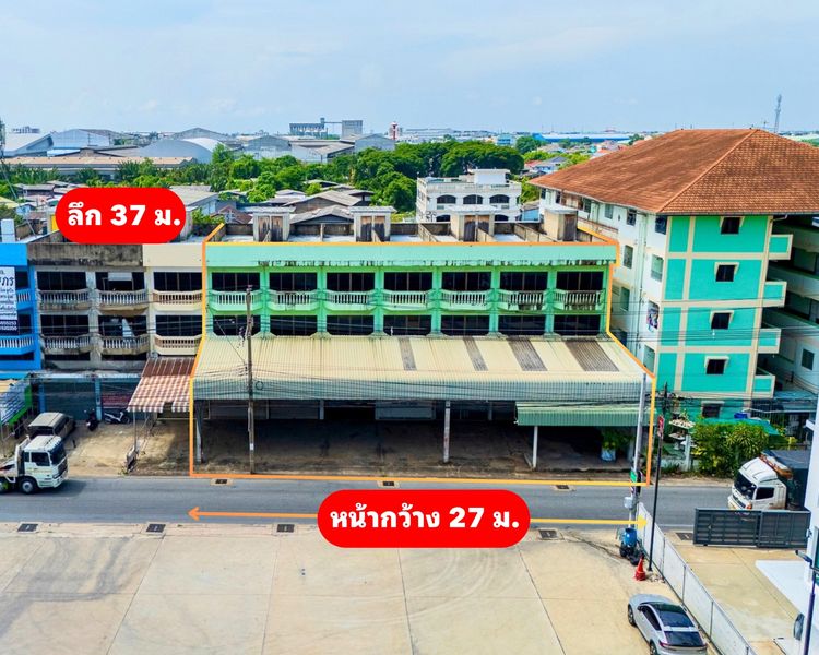 🚨ขายตึกแถวสุขสวัสดิ์ 78 พระประแดง 7 คูหาติดกัน เจ้าของขายเอง หน้ากว้างกว่า 27 ม.🚨