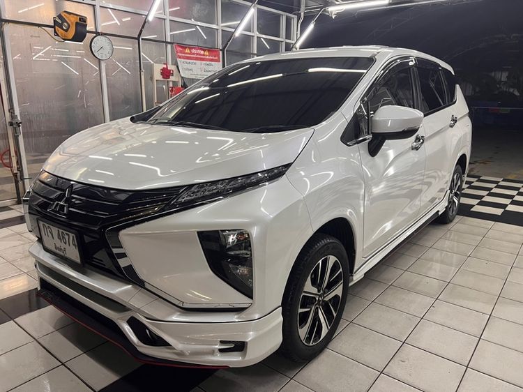 Mitsubishi Xpander 2019 1.5 GT Van เบนซิน ไม่ติดแก๊ส เกียร์อัตโนมัติ ขาว รูปที่ 2