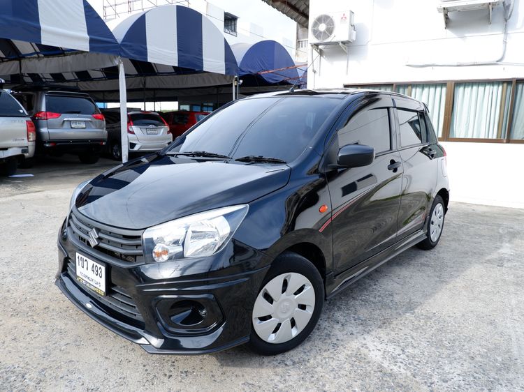 Suzuki Celerio 2021 1.0 GL Sedan เบนซิน ไม่ติดแก๊ส เกียร์อัตโนมัติ ดำ