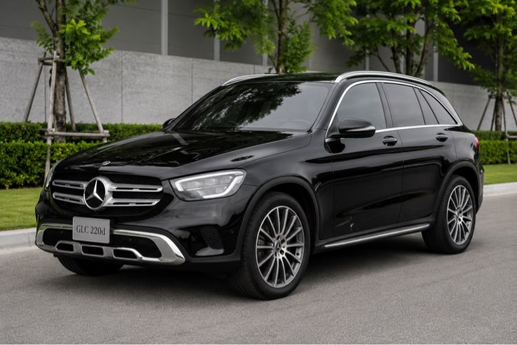 รถ Mercedes-Benz GLC-Class GLC220d สี ดำ