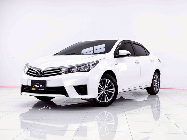 Toyota Altis 2014 1.8 E Sedan เบนซิน ไม่ติดแก๊ส เกียร์อัตโนมัติ ขาว