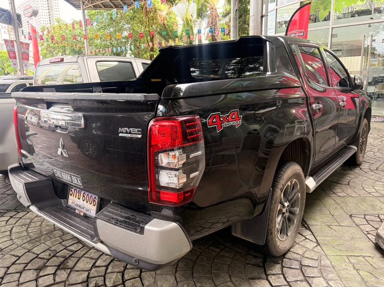 Mitsubishi Triton 2019 2.4 GT Premium 4WD Pickup ดีเซล ไม่ติดแก๊ส เกียร์อัตโนมัติ ดำ รูปที่ 3