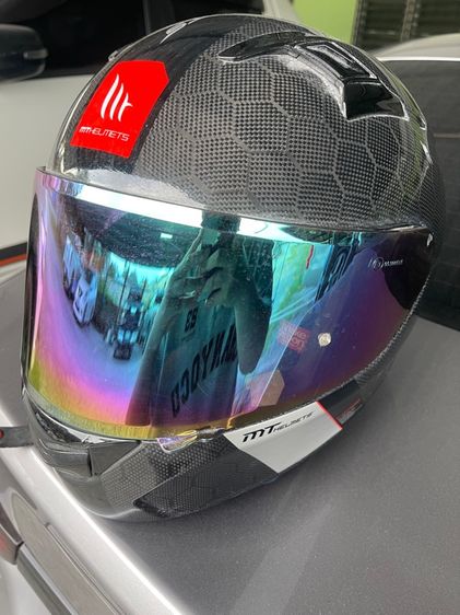 หมวกกันน็อกแท้MT KRE Snake Carbon รูปที่ 5