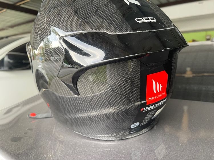 หมวกกันน็อกแท้MT KRE Snake Carbon รูปที่ 7