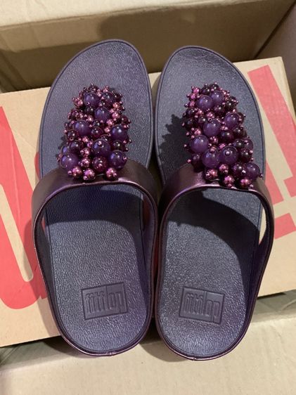 FITFLOP รองเท้าแตะ  สี PURPLE ของใหม่ 39 รูปที่ 5
